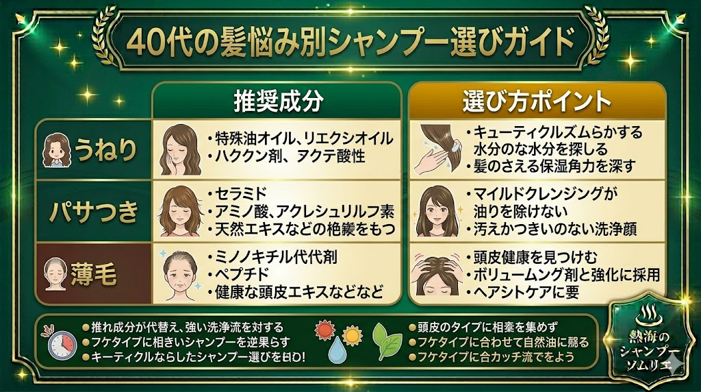 シャンプーの成分表の見方 — 裏面ラベル、ここだけ見ればいい
